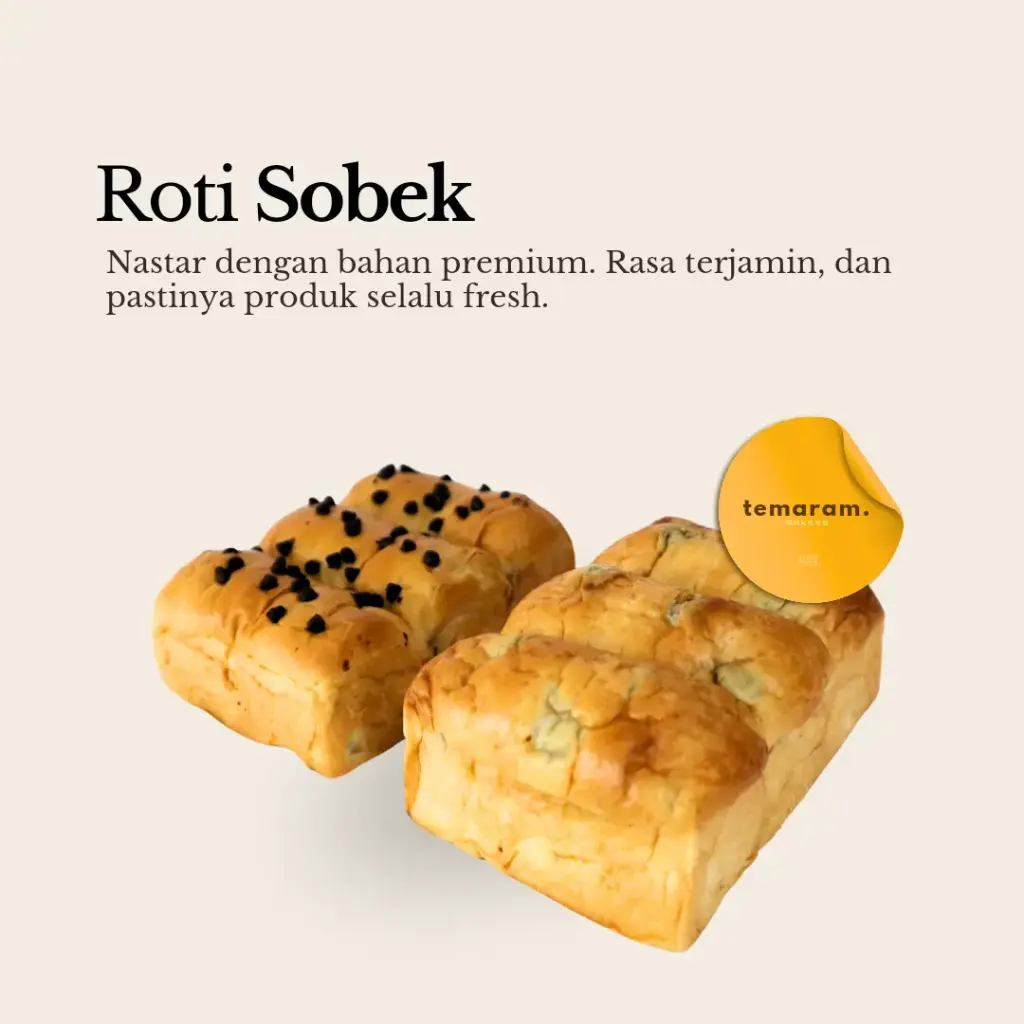 Roti Sobek Kotak Mix