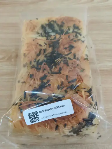 Roti Sobek Kotak Cokelat Keju