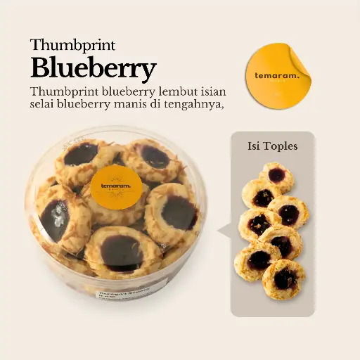 Thumbprint Blueberry